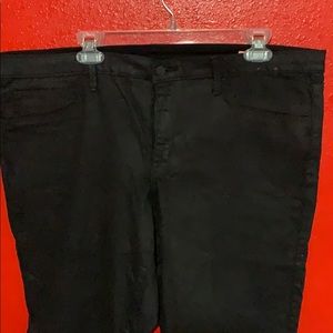 Metallic Black Jeans